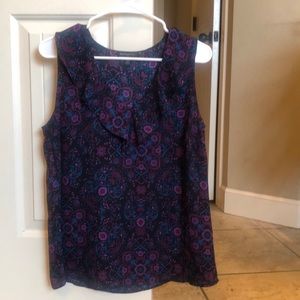 Banana Republic Ruffled Top